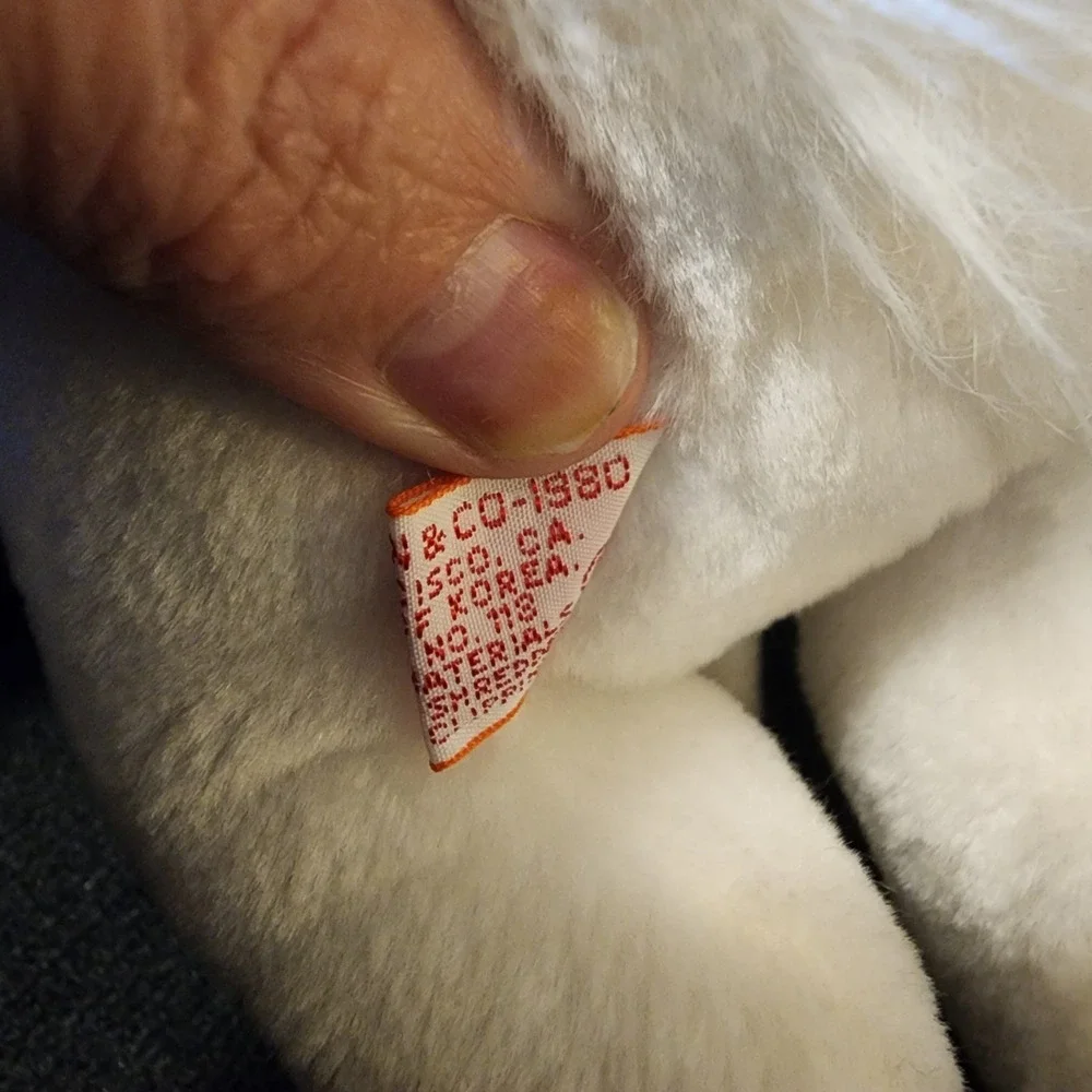 1980 Dakin Little Pegasus Standing‎ Plush Stuffed Animal White Winged Horse 9